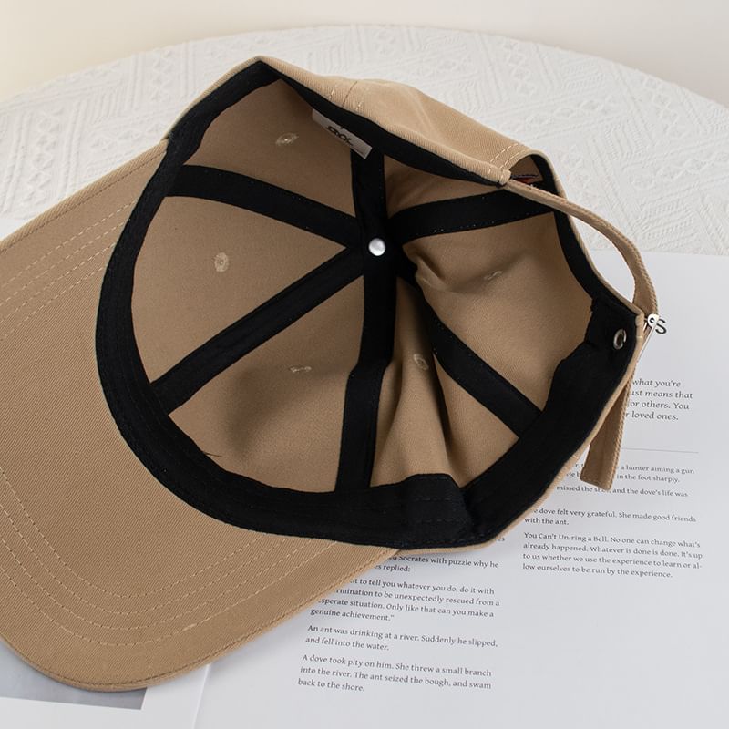 Star Applique Baseball Cap