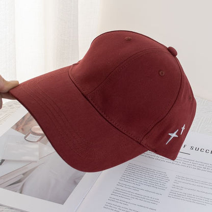 Star Applique Baseball Cap