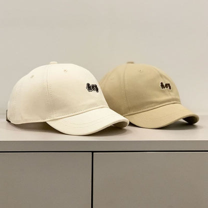 Letter Embroidered Cap