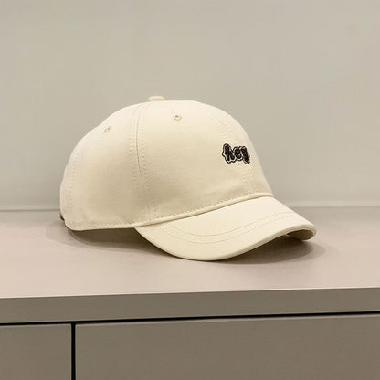 Letter Embroidered Cap