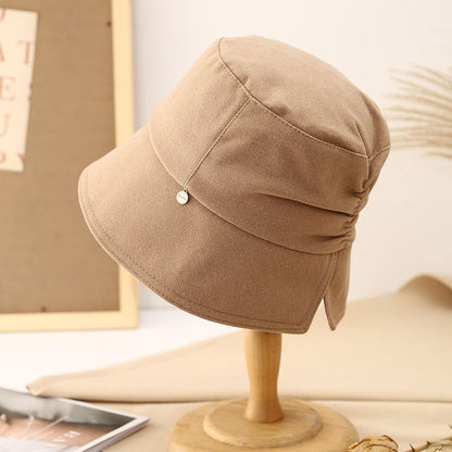 Shirred Bucket Hat
