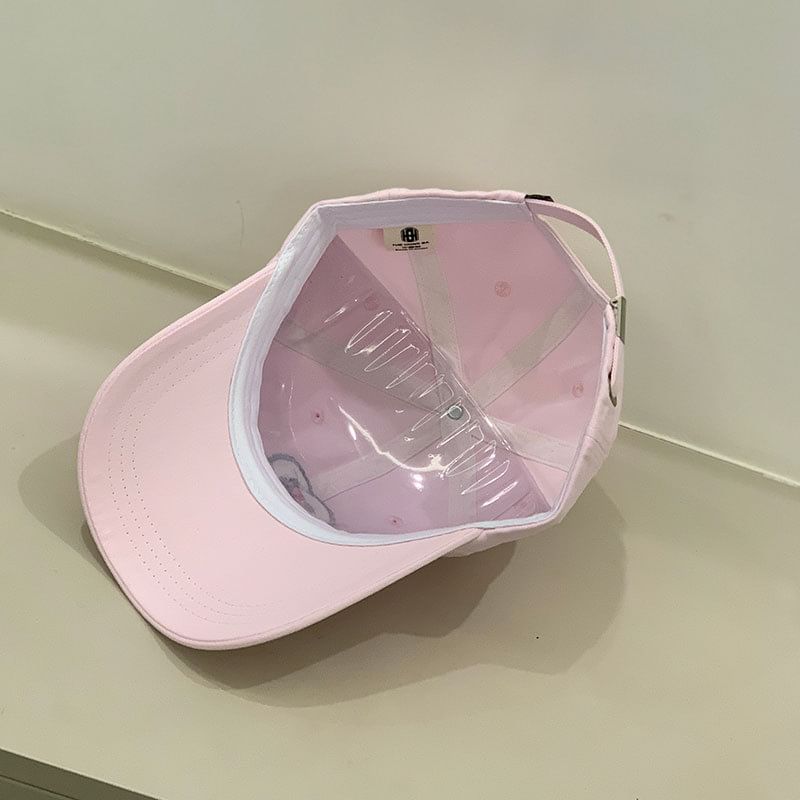 Floral Embroidered Cap