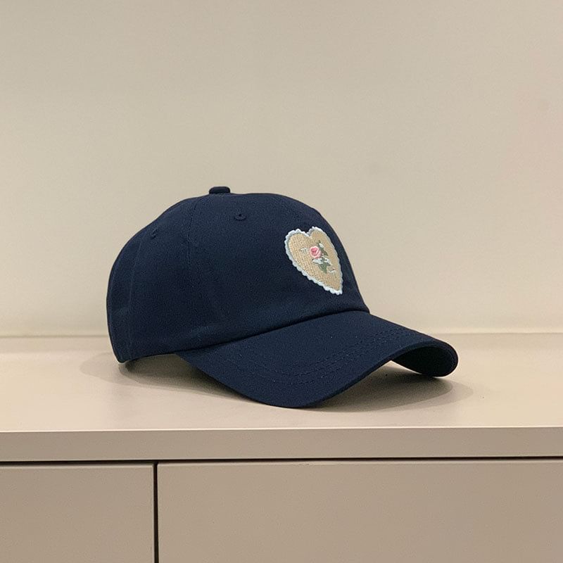 Floral Embroidered Cap