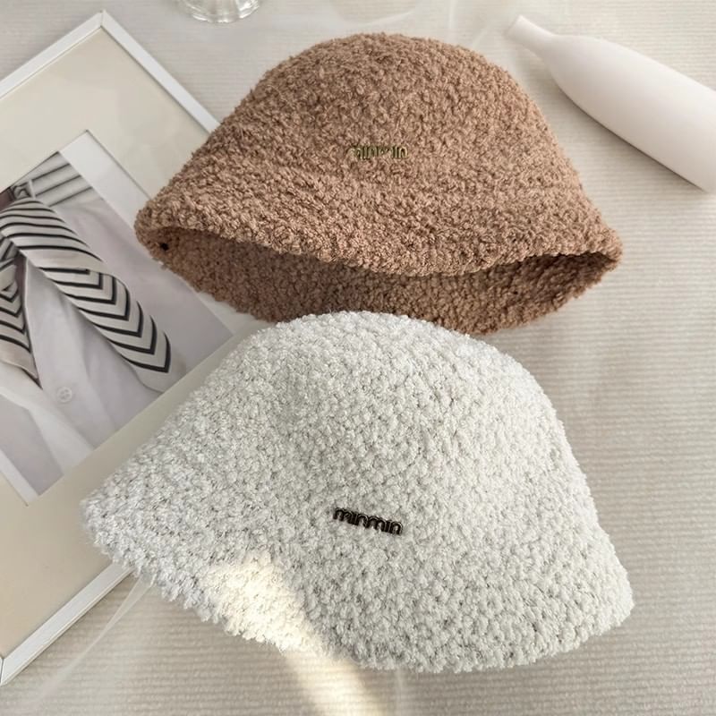 Letter Stud Bucket Hat