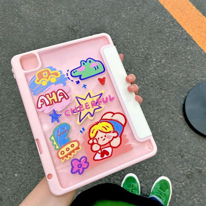 Cartoon iPad Case