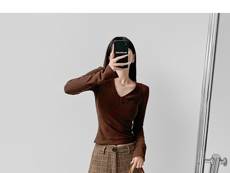 Mid Waist Plaid Wide Leg Cargo Pants