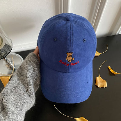 Bear Cap Baseball Embroidered