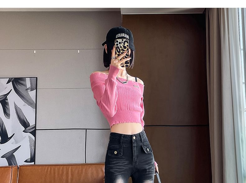 High Rise Washed Flared Jeans (Various Designs)