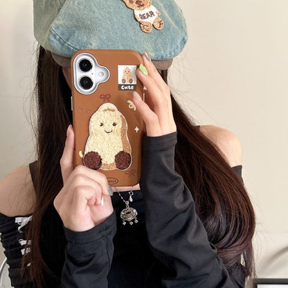 Peanut Embroidered Phone Case