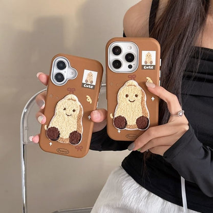 Peanut Embroidered Phone Case