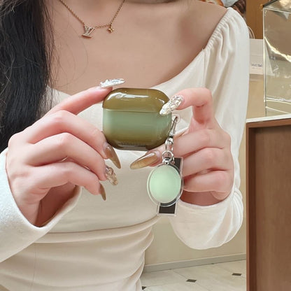 Gradient AirPods / Pro Earphone Case Skin with Charm