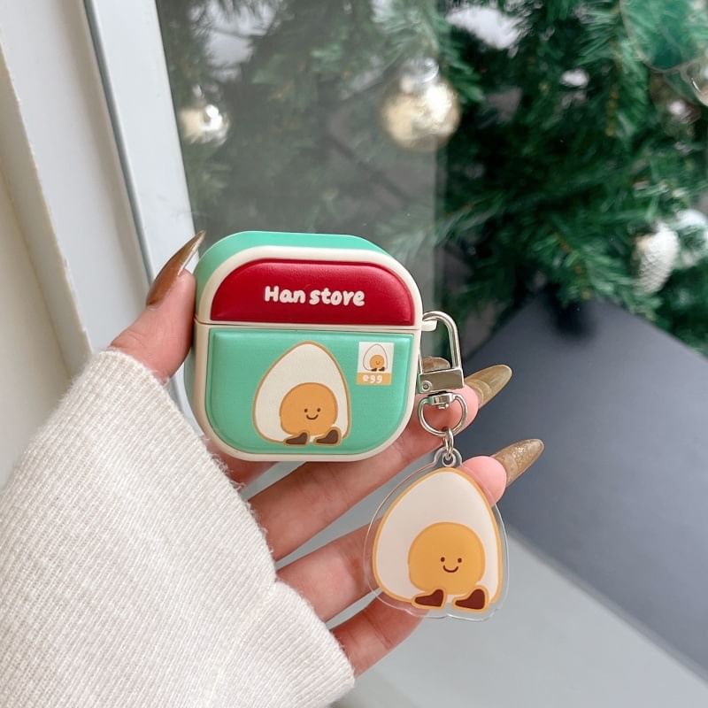 Cartoon AirPods / Pro Earphone Case Skin with Charm