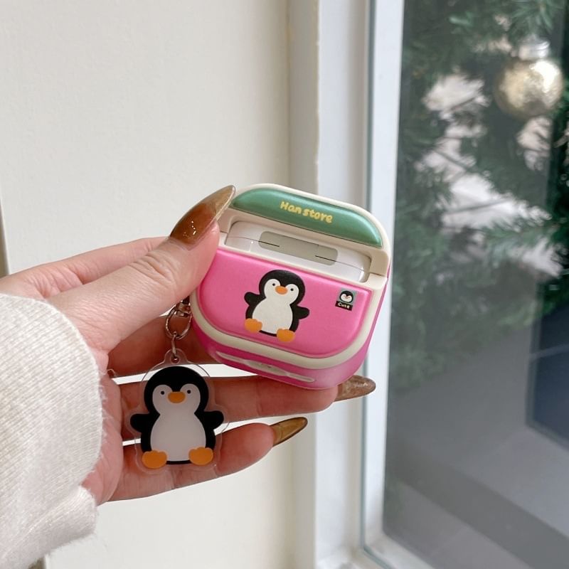 Cartoon AirPods / Pro Earphone Case Skin with Charm