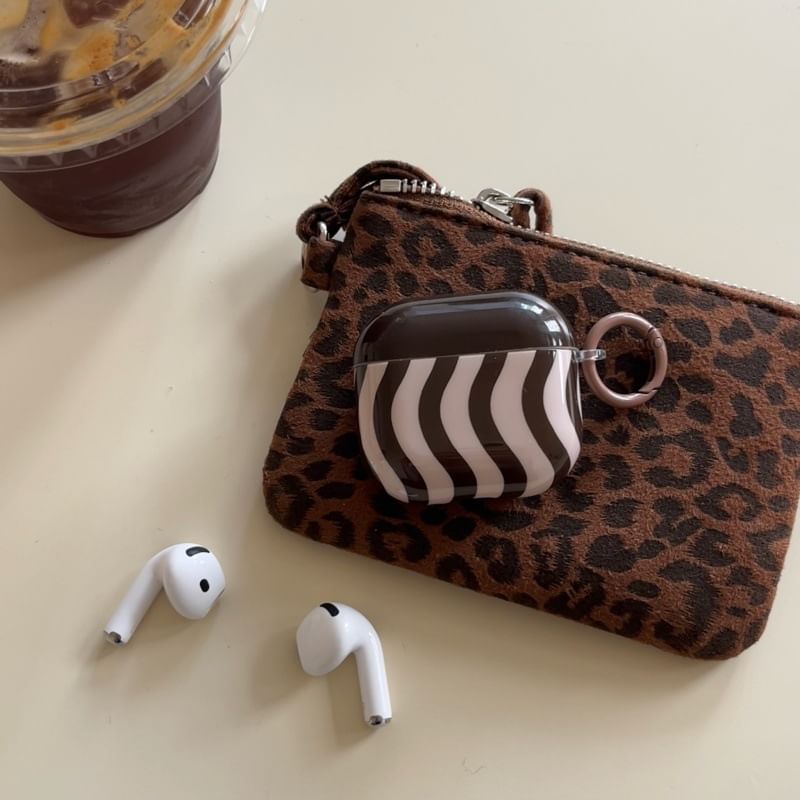 Wavy AirPods / Pro Earphone Case Skin / Charm / Set