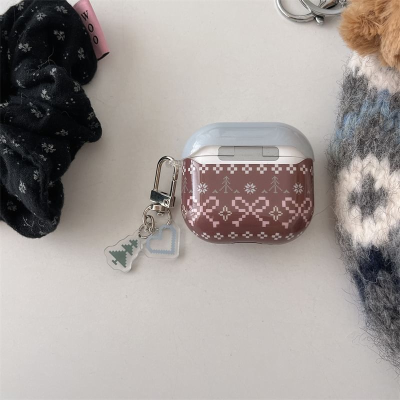 Bow AirPods / Pro Earphone Case Skin / Charm / Set