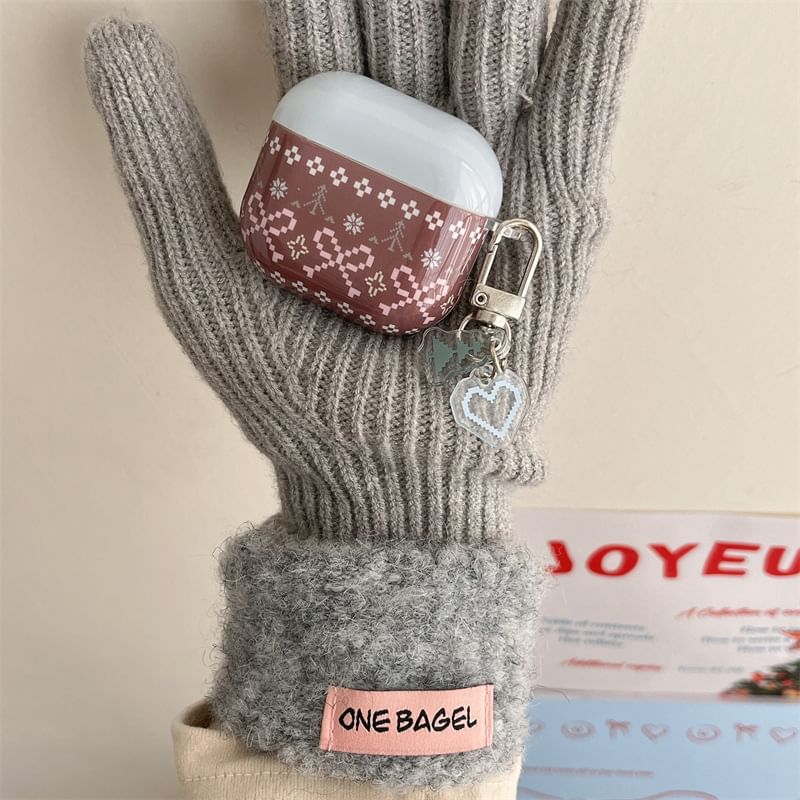 Bow AirPods / Pro Earphone Case Skin / Charm / Set