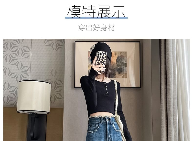 High Waist Washed Frayed Loose Fit Jeans (Various Designs)