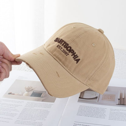 Lettering Plain Cap