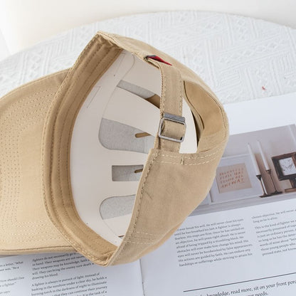 Lettering Embroidery Cap