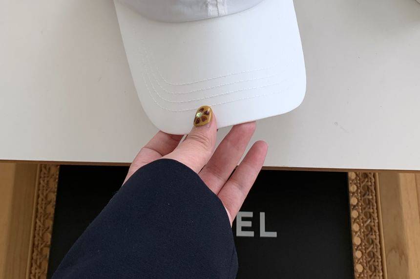 Letter Embroidered Baseball Cap