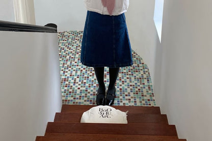 Plain Applique Lace-Up Ribbed Knit Balaclava