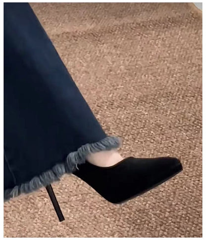 Pointy Platform Stiletto Heel Sandals