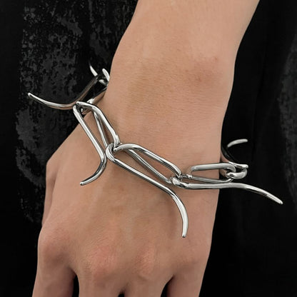 Two-Way Stainless Steel Bracelet