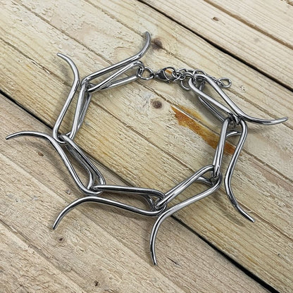 Two-Way Stainless Steel Bracelet