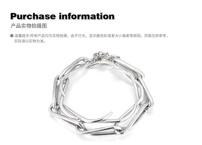 Two-Way Stainless Steel Bracelet