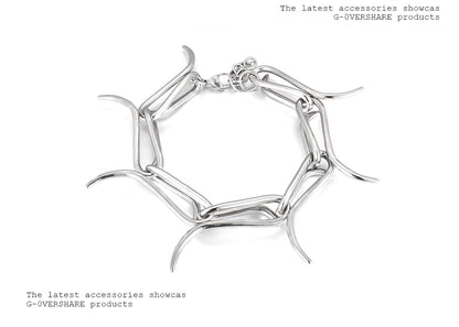 Two-Way Stainless Steel Bracelet