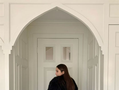 Fluffy Loose-Fit Jacket