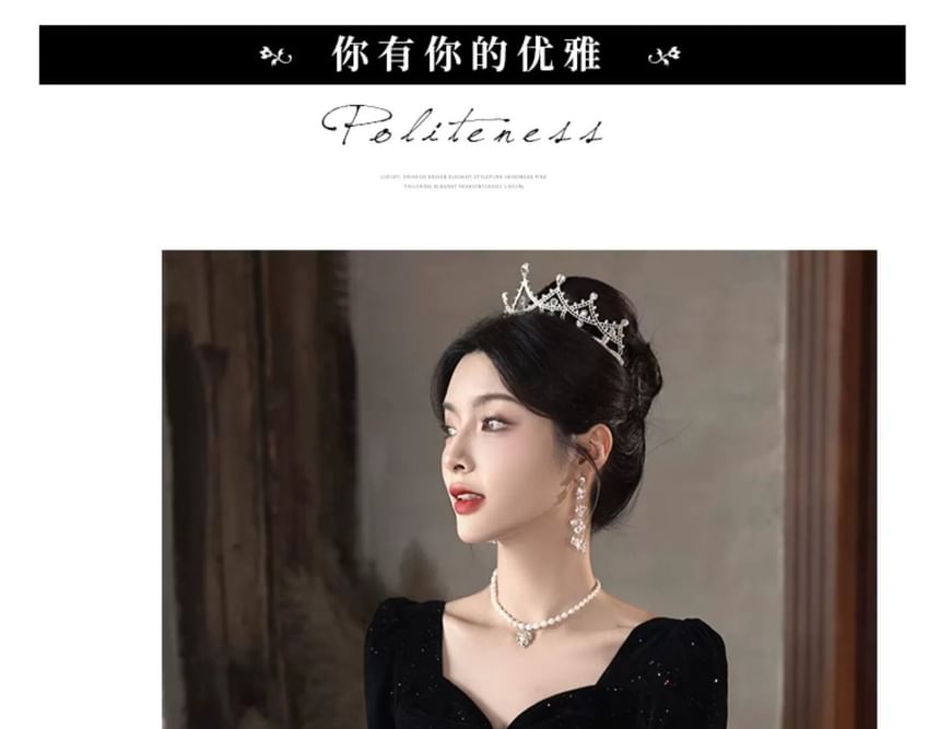 Long-Sleeve  Sweetheart Neck Plain Glitter A-Line Evening Gown