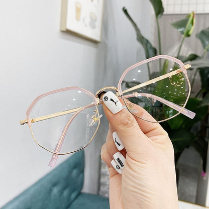 Polygon Frame Eyeglasses