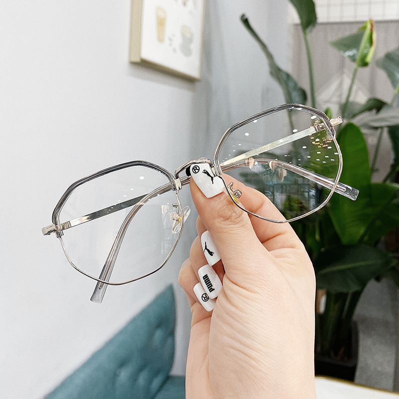 Polygon Frame Eyeglasses