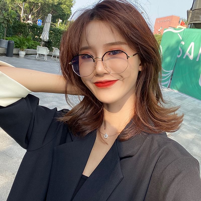 Polygon Frame Eyeglasses