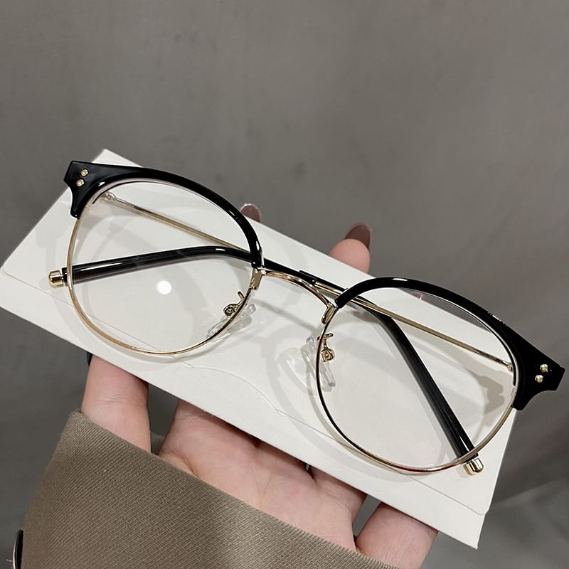 Round Thin Frame Eyeglasses
