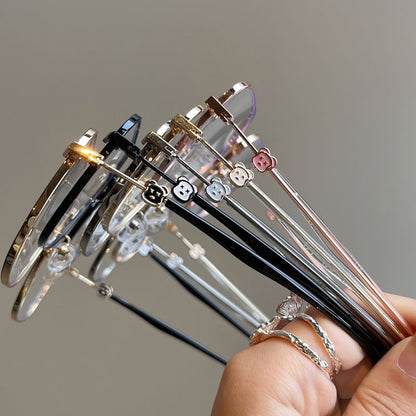 Polygon Thin Frame Eyeglasses