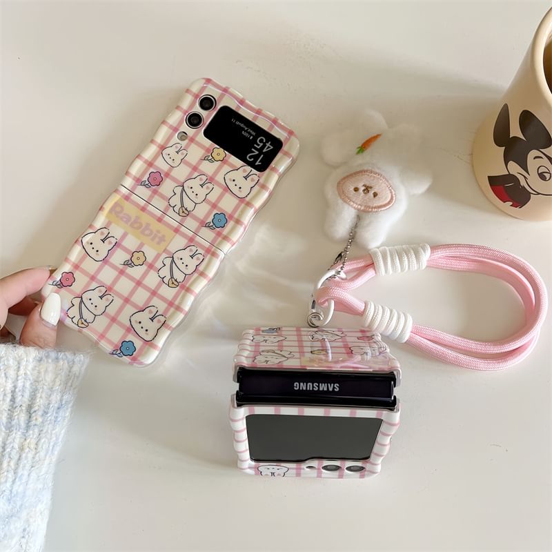 Rabbit Plaid Phone Case