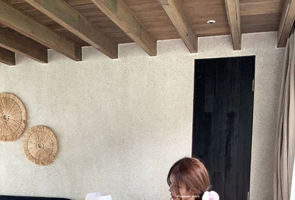 Floral Bow Print Mest Panel Ruffle Camisole Top / High Rise Patterned Lace Trim Mini Pencil Skirt