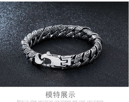 Chained Stainless Steel Bracelet