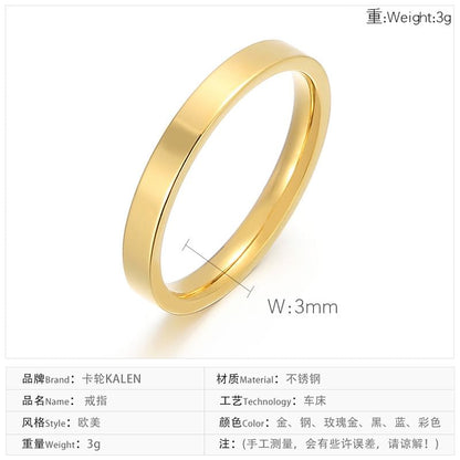 Steel Ring - Stainless