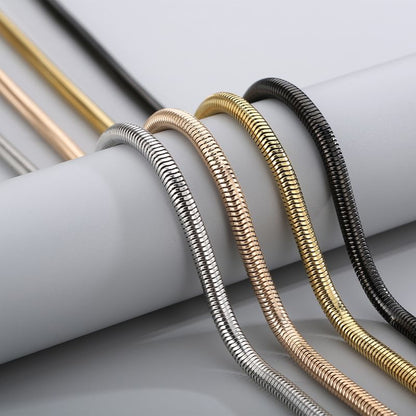 Snakebone Stainless Steel Necklace