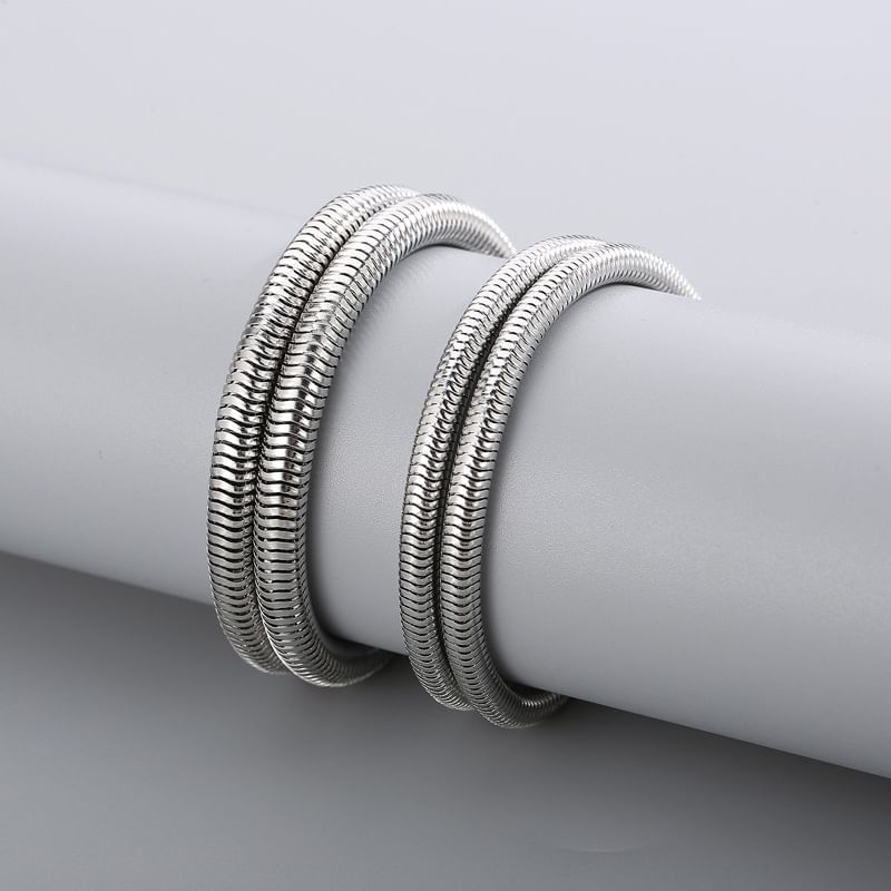 Snakebone Stainless Steel Necklace