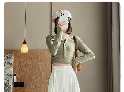 High Rise Asymmetrical Plain Wide Leg Pants (Various Designs)