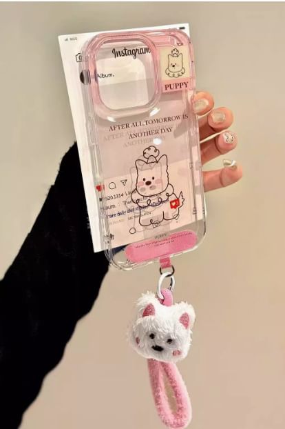 / Strap Set Dog Phone Case