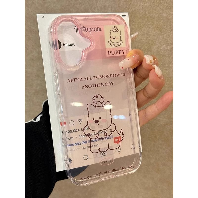 / Strap Set Dog Phone Case