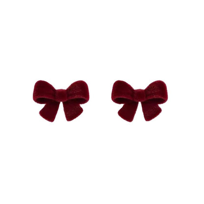 Bow Stud Earring / Clip On Earring