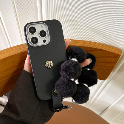 Floral Phone Case with Strap