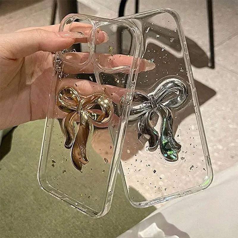 Bow Gold Leaf Phone Case
