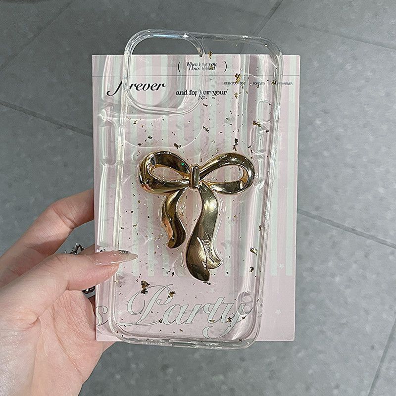 Bow Gold Leaf Phone Case